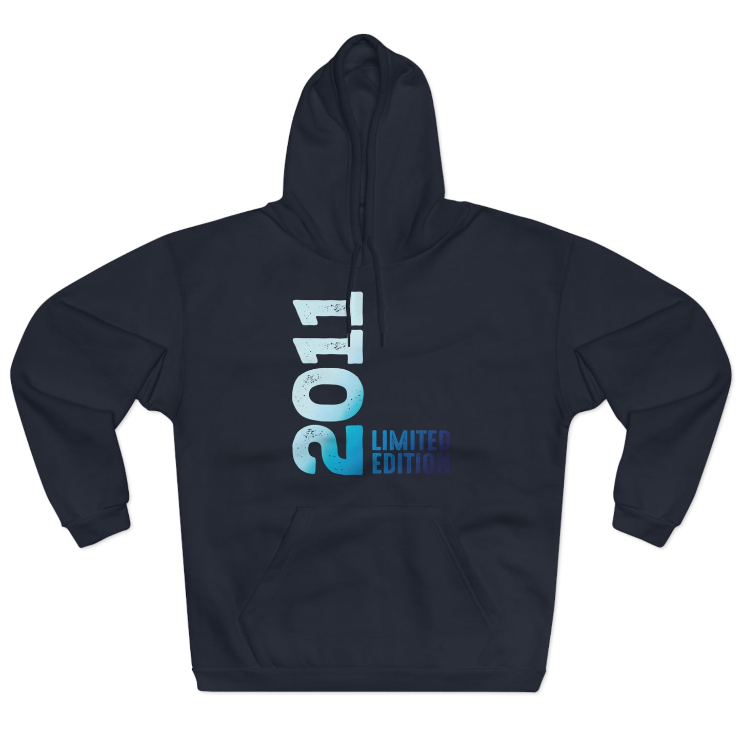 Limited Edition 2011 Geburtstag Hellblau Pullover Hoodie
