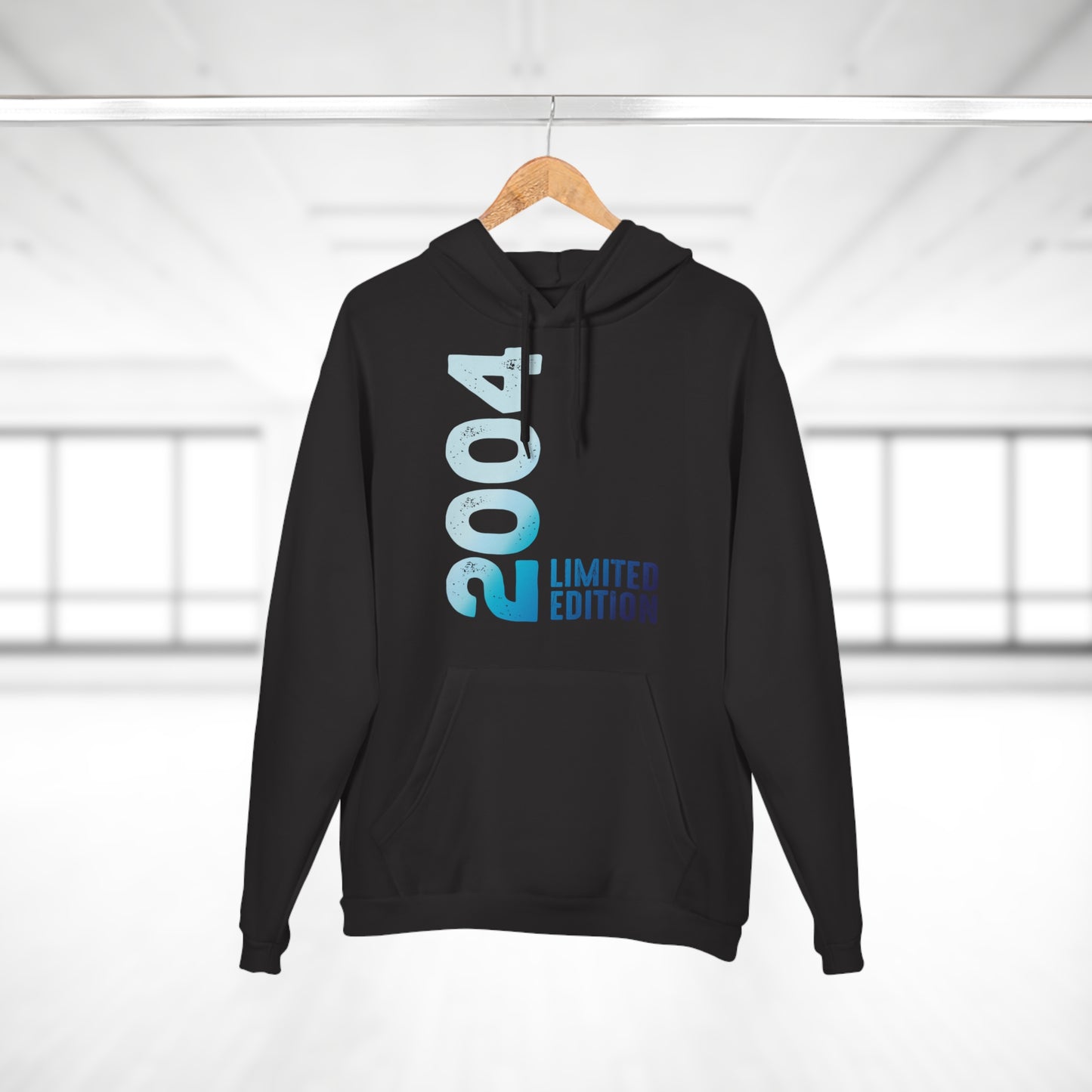 Limited Edition 2004 Geburtstag Hellblau Pullover Hoodie