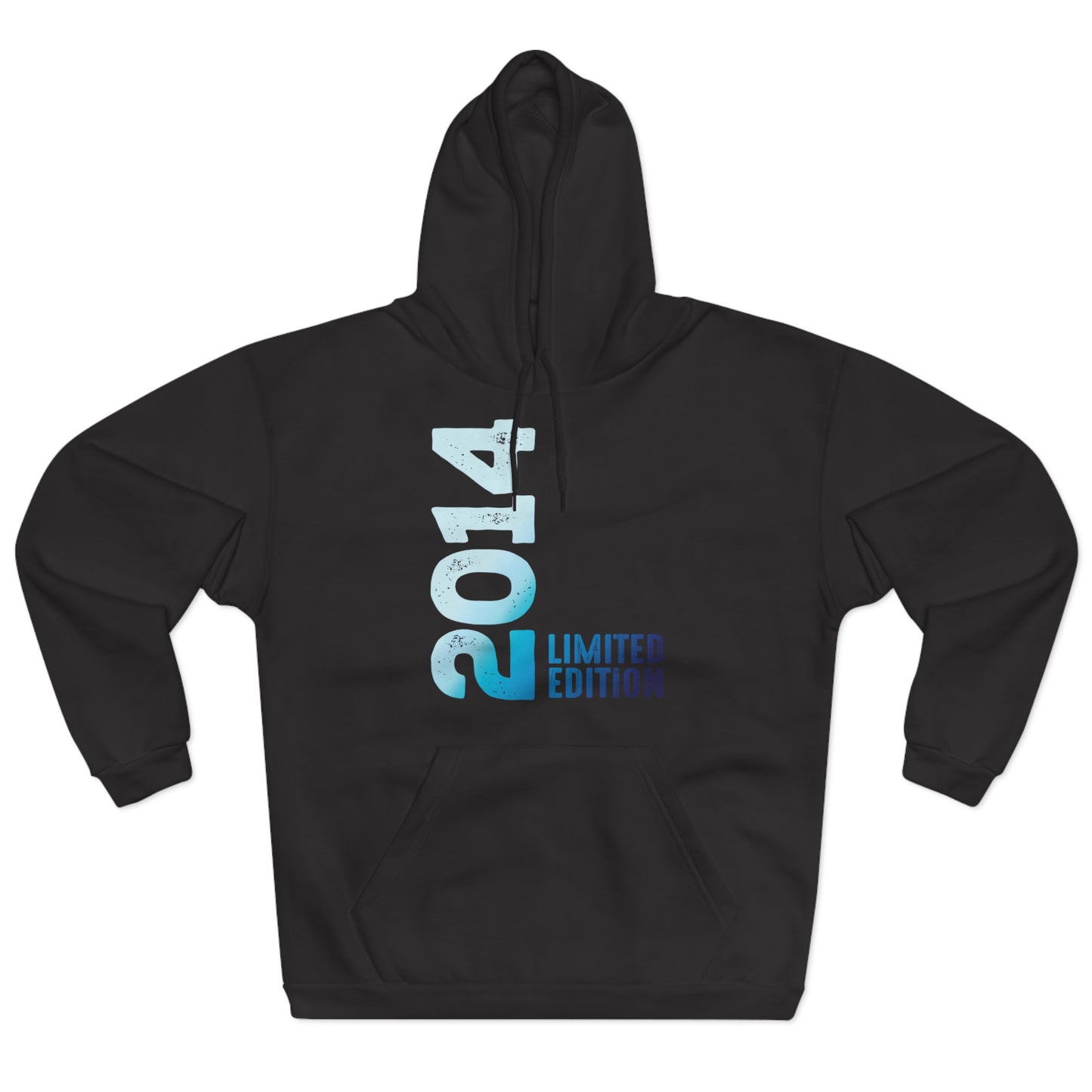 Limited Edition 2014 Geburtstag Hellblau Pullover Hoodie