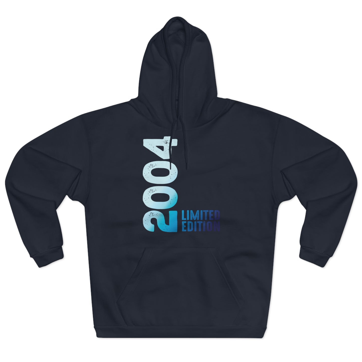 Limited Edition 2004 Geburtstag Hellblau Pullover Hoodie