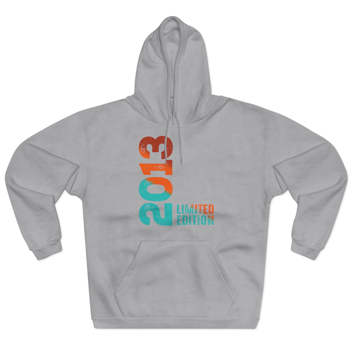 Limited Edition 2013 Geburtstag Orange-Blau Pullover Hoodie
