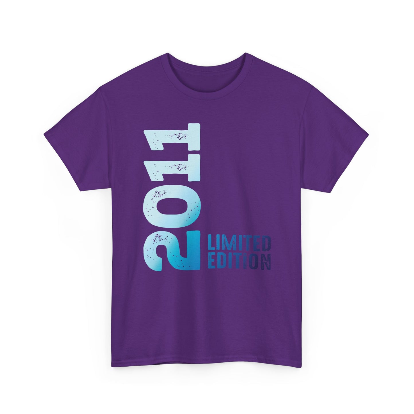 Limited Edition 2011 Geburtstag Hellblau T-Shirt