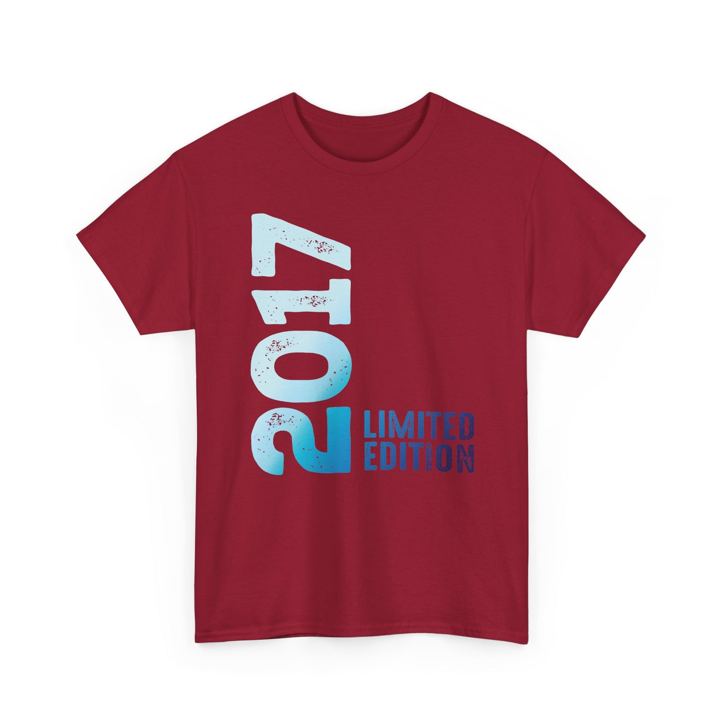 Limited Edition 2017 Geburtstag Hellblau T-Shirt