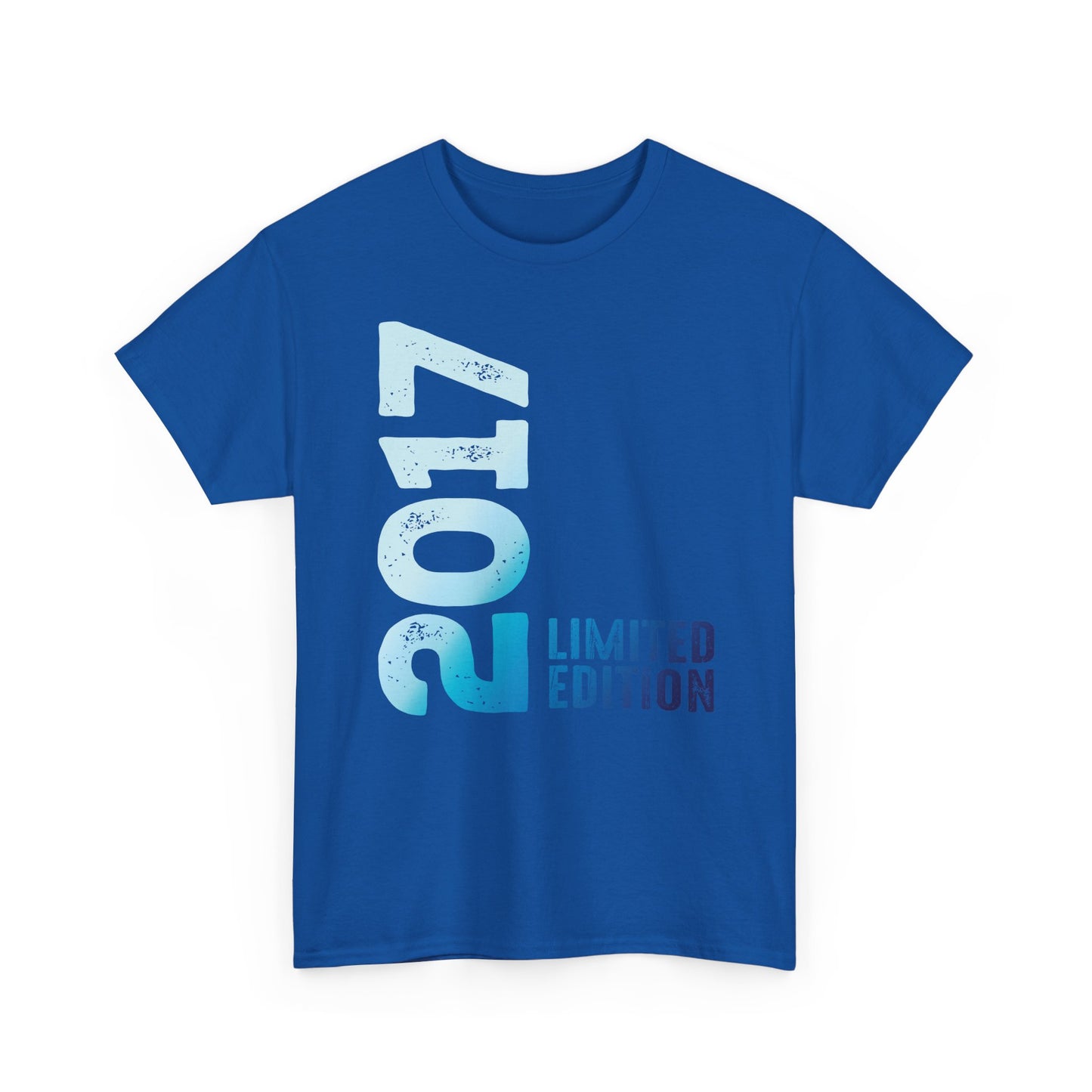 Limited Edition 2017 Geburtstag Hellblau T-Shirt