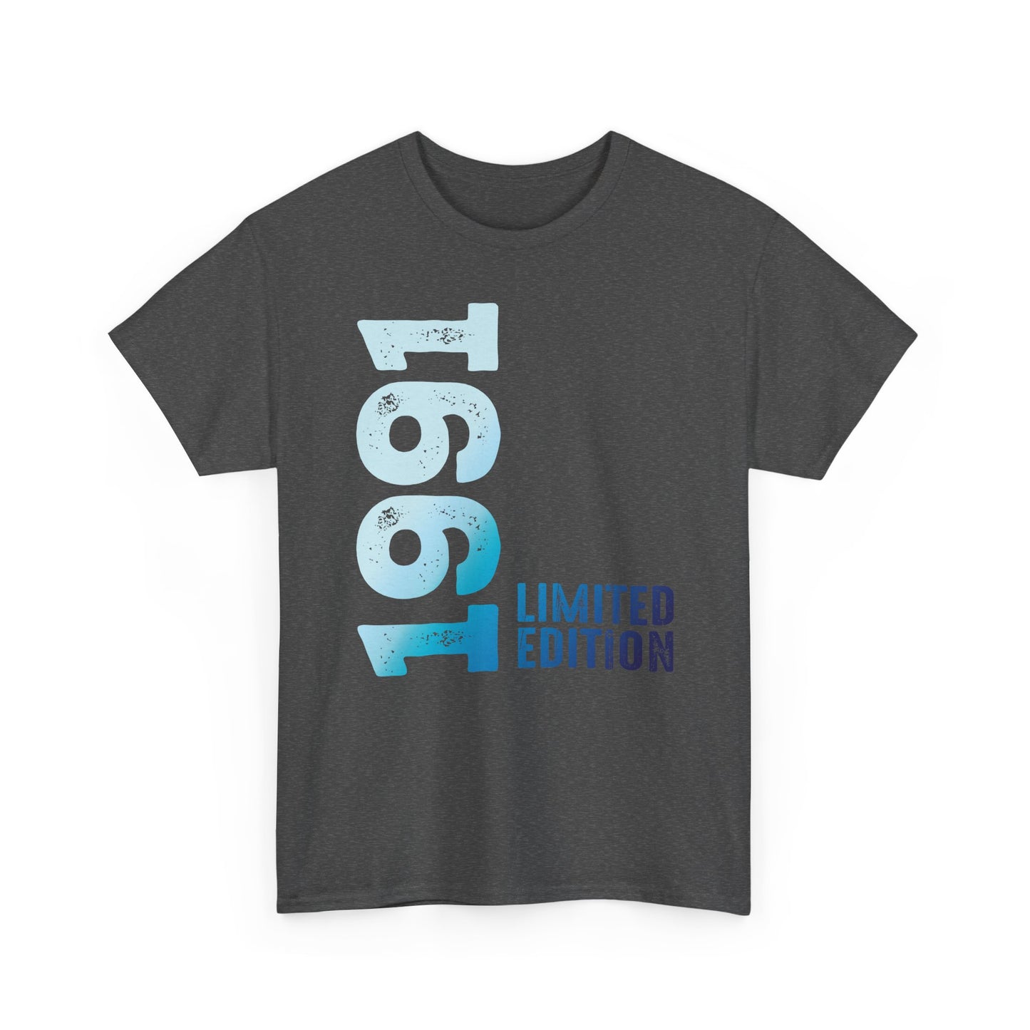 Limited Edition 1991 Geburtstag Hellblau T-Shirt