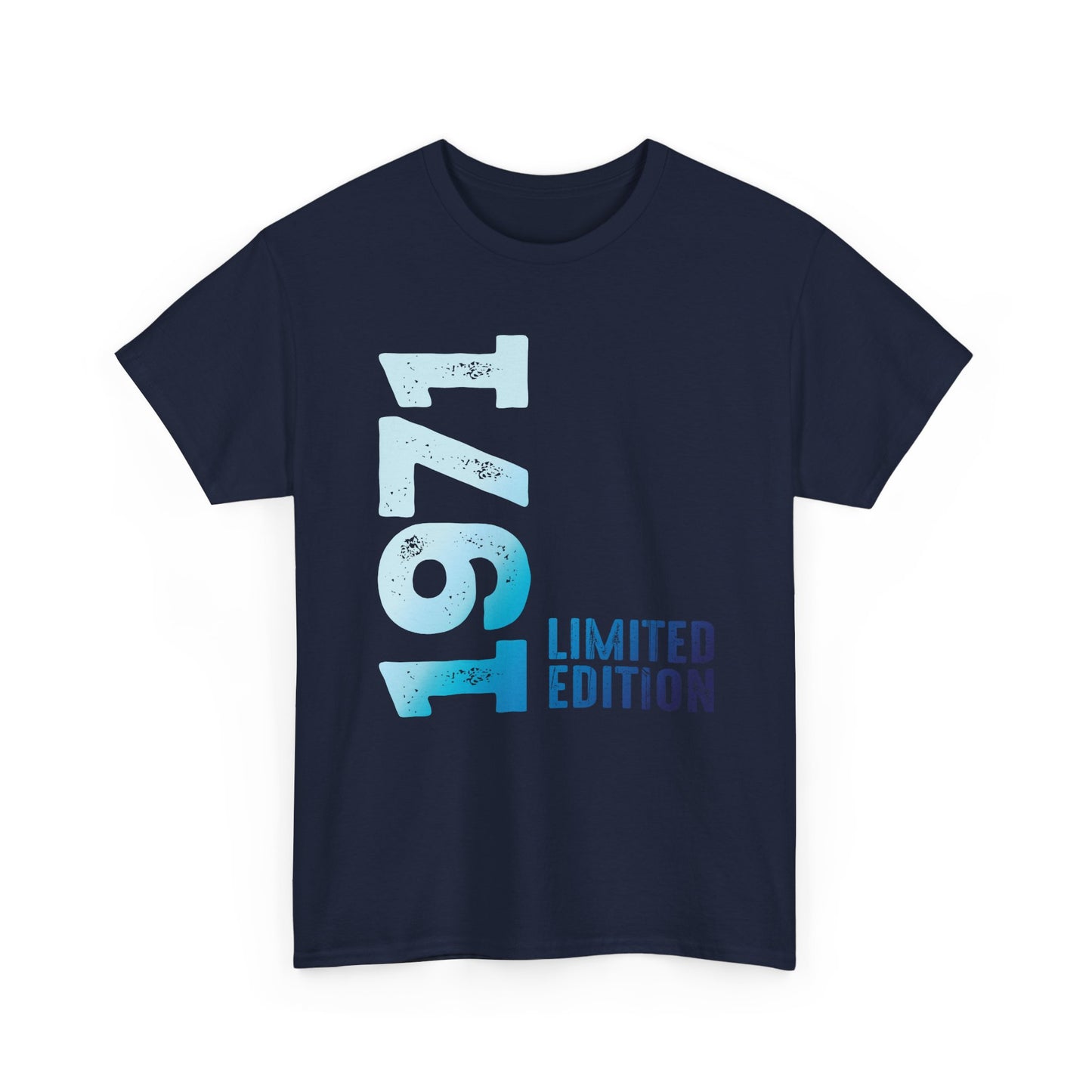 Limited Edition 1971 Geburtstag Hellblau T-Shirt