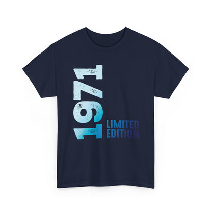 Limited Edition 1971 Geburtstag Hellblau T-Shirt
