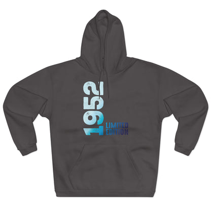 Limited Edition 1952 Geburtstag Hellblau Pullover Hoodie