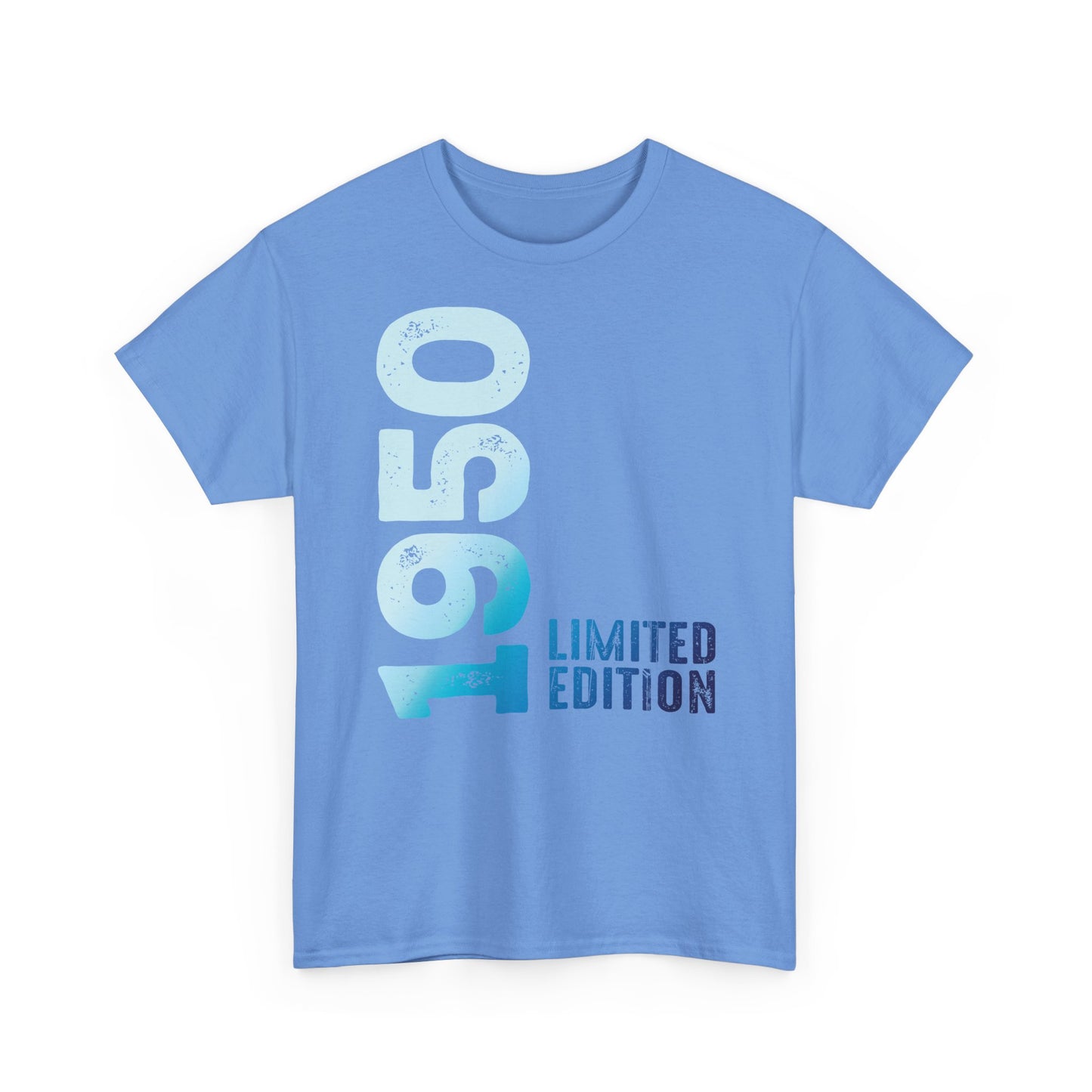 Limited Edition 1950 Geburtstag Hellblau T-Shirt