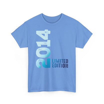 Limited Edition 2014 Geburtstag Hellblau T-Shirt
