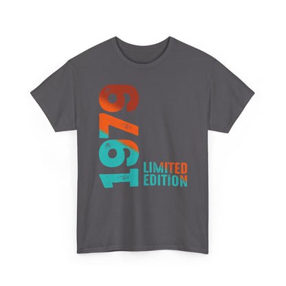 Limited Edition 1979 Geburtstag Orange-Blau T-Shirt