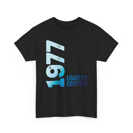 Limited Edition 1977 Geburtstag Hellblau T-Shirt