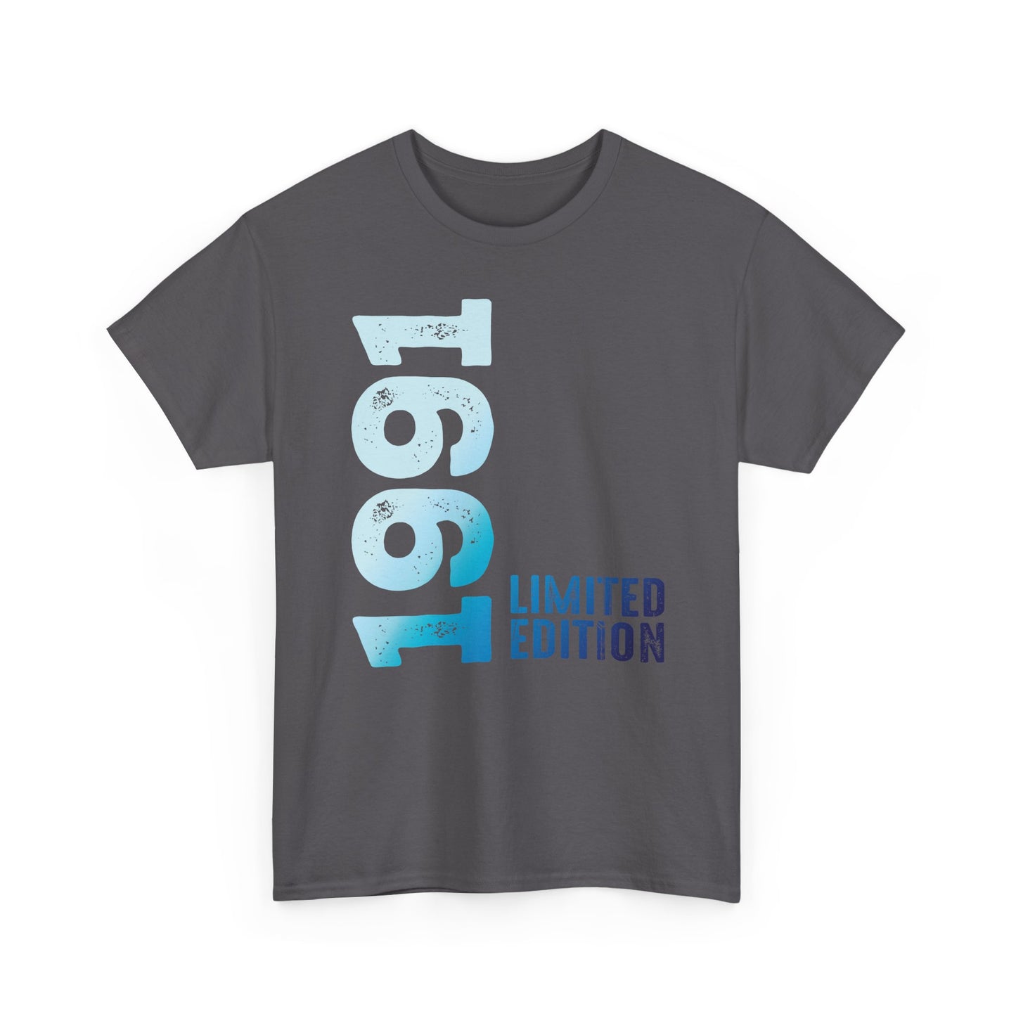 Limited Edition 1991 Geburtstag Hellblau T-Shirt