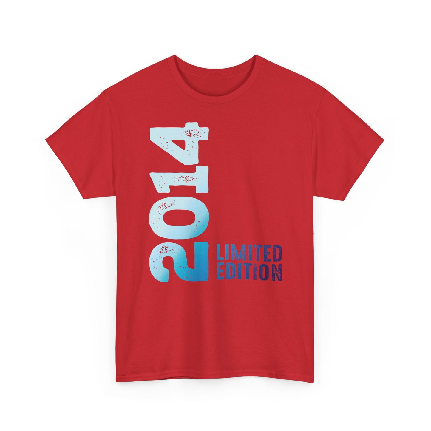 Limited Edition 2014 Geburtstag Hellblau T-Shirt