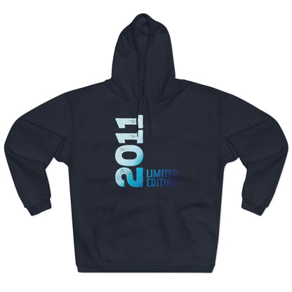 Limited Edition 2011 Geburtstag Hellblau Pullover Hoodie