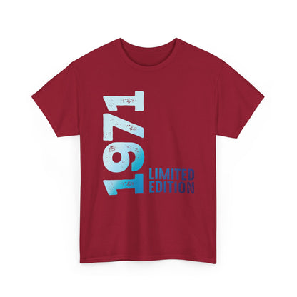 Limited Edition 1971 Geburtstag Hellblau T-Shirt