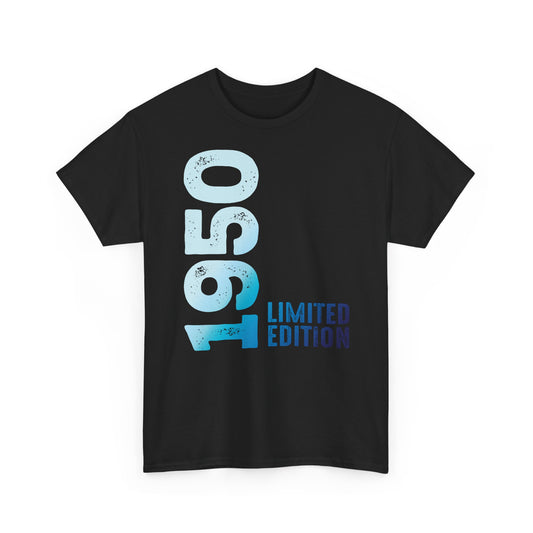 Limited Edition 1950 Geburtstag Hellblau T-Shirt