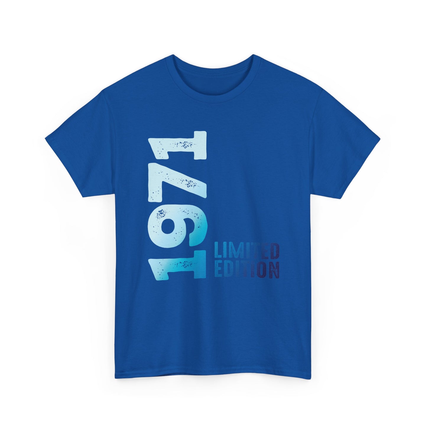 Limited Edition 1971 Geburtstag Hellblau T-Shirt