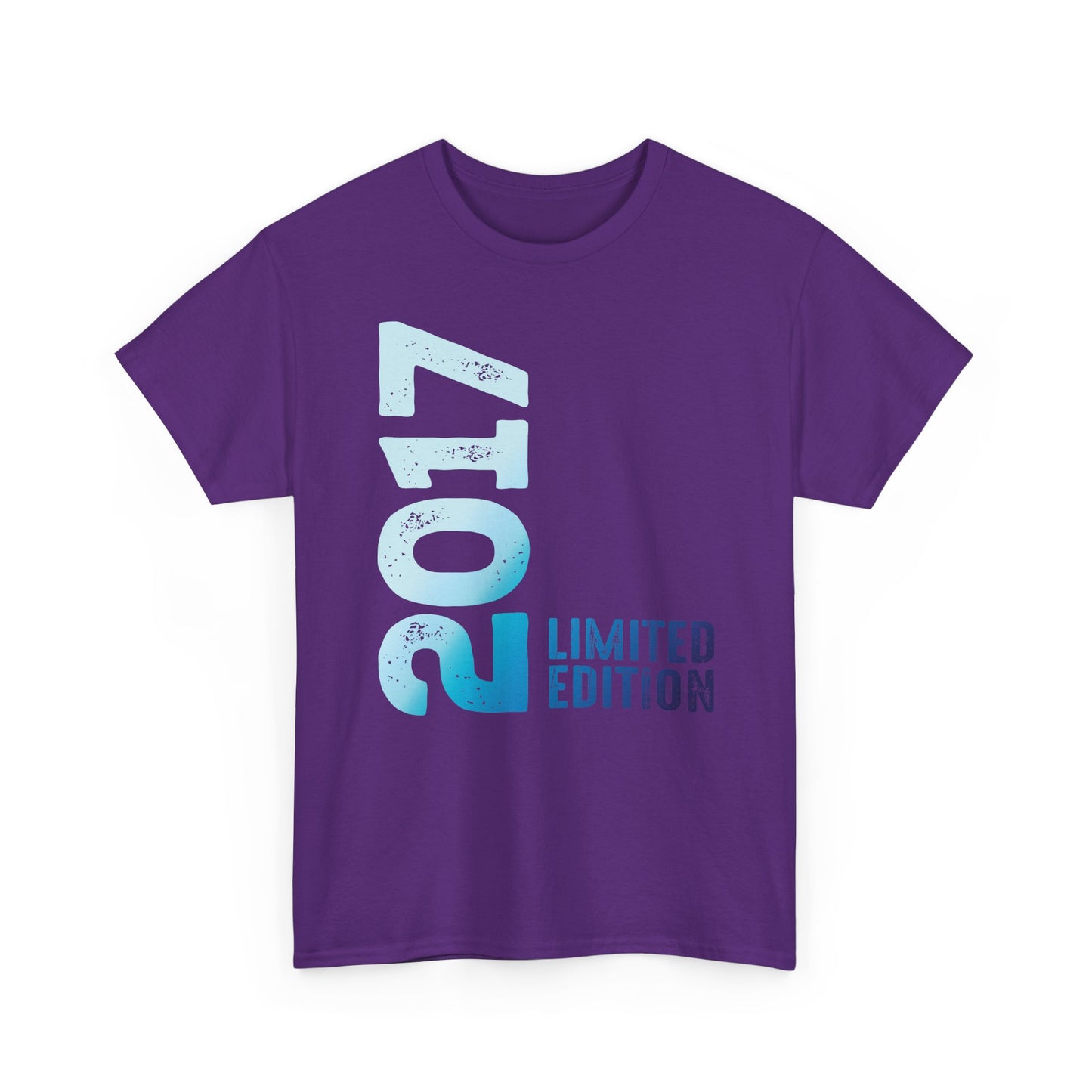 Limited Edition 2017 Geburtstag Hellblau T-Shirt