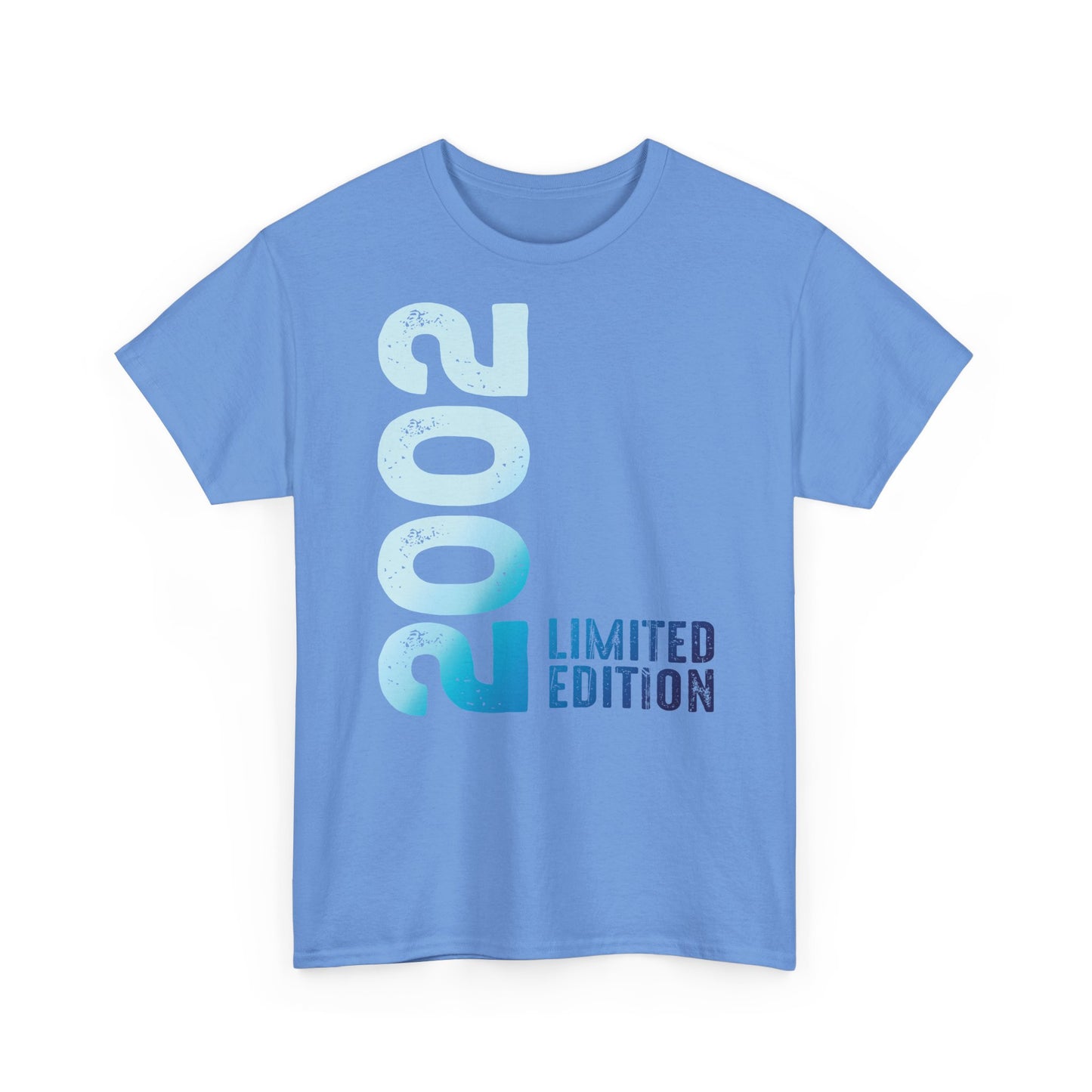 Limited Edition 2002 Geburtstag Hellblau T-Shirt