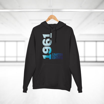 Limited Edition 1961 Geburtstag Hellblau Pullover Hoodie
