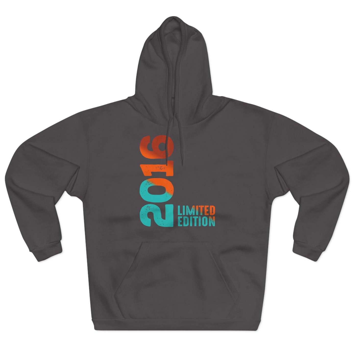 Limited Edition 2016 Geburtstag Orange-Blau Pullover Hoodie