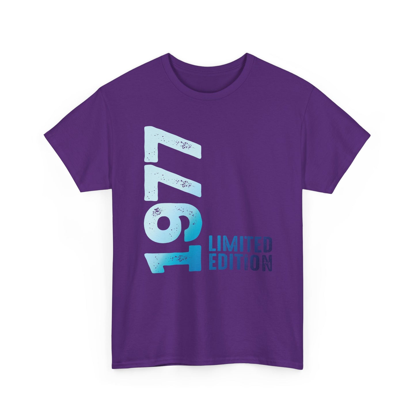 Limited Edition 1977 Geburtstag Hellblau T-Shirt