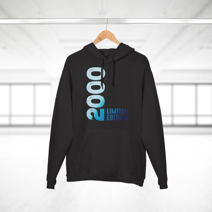 Limited Edition 2000 Geburtstag Hellblau Pullover Hoodie
