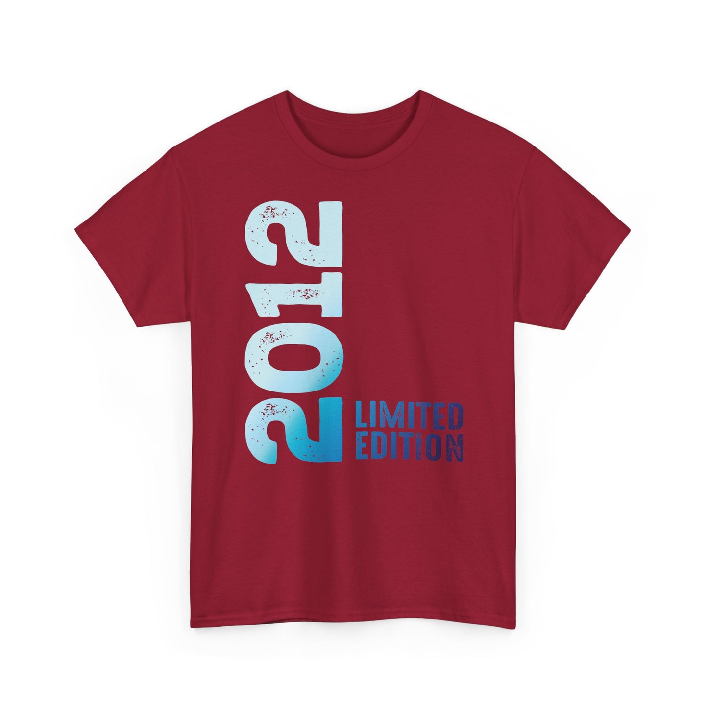 Limited Edition 2012 Geburtstag Hellblau T-Shirt