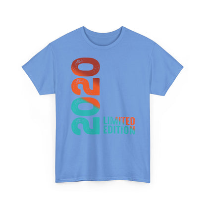 Limited Edition 2020 Geburtstag Orange-Blau T-Shirt