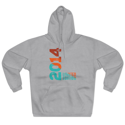 Limited Edition 2014 Geburtstag Orange-Blau Pullover Hoodie