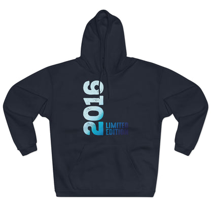 Limited Edition 2016 Geburtstag Hellblau Pullover Hoodie