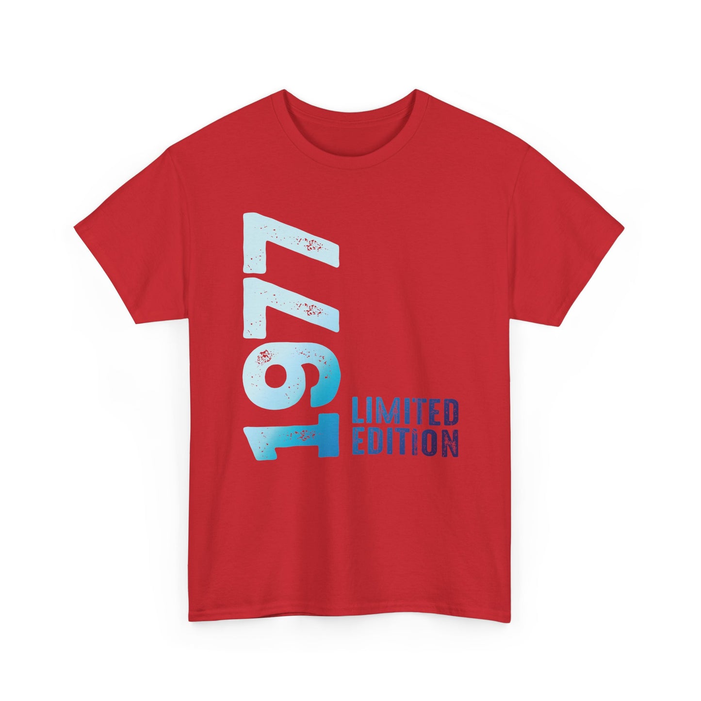 Limited Edition 1977 Geburtstag Hellblau T-Shirt