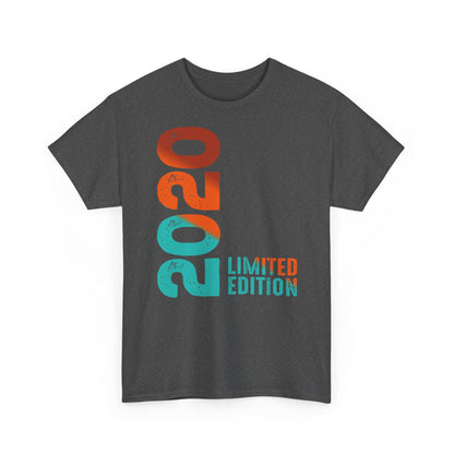 Limited Edition 2020 Geburtstag Orange-Blau T-Shirt