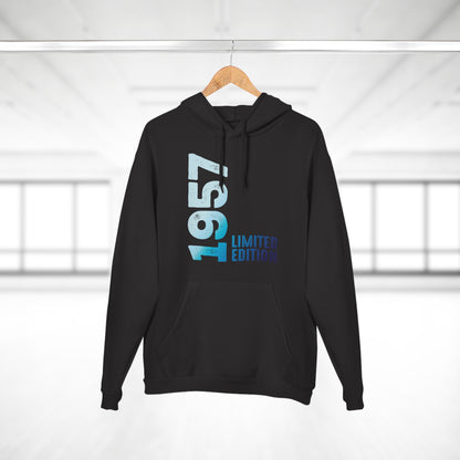 Limited Edition 1957 Geburtstag Hellblau Pullover Hoodie