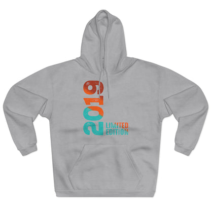 Limited Edition 2019 Geburtstag Orange-Blau Pullover Hoodie