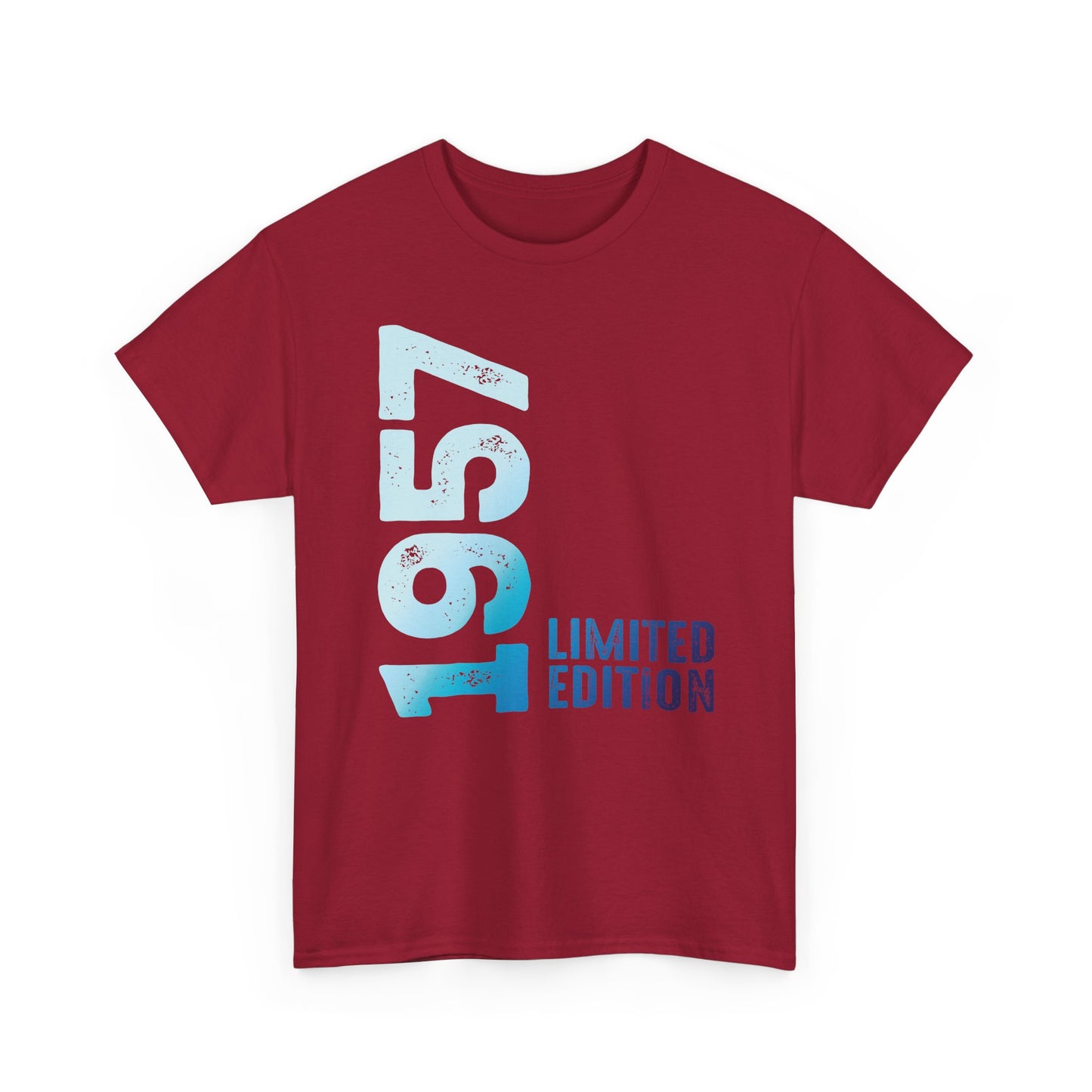 Limited Edition 1957 Geburtstag Hellblau T-Shirt