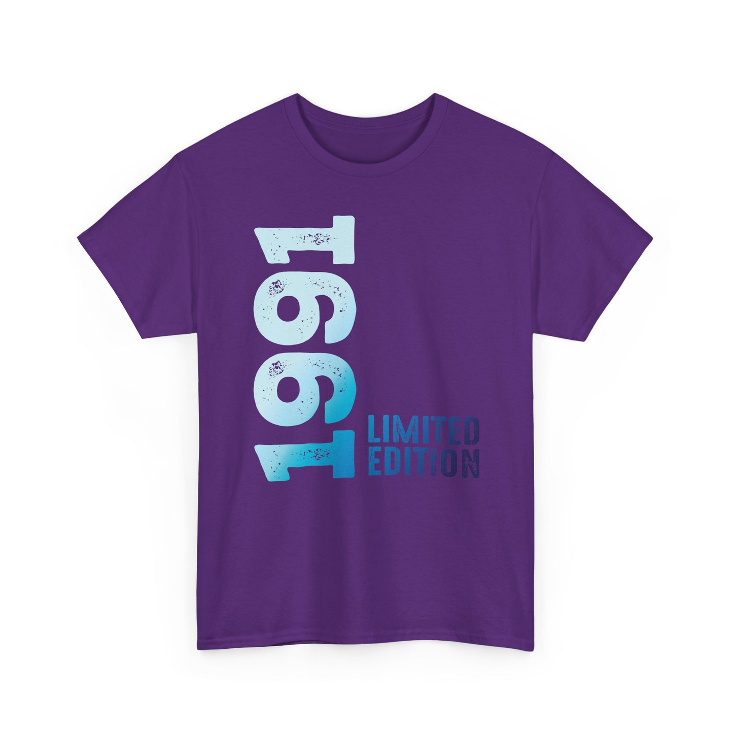 Limited Edition 1991 Geburtstag Hellblau T-Shirt