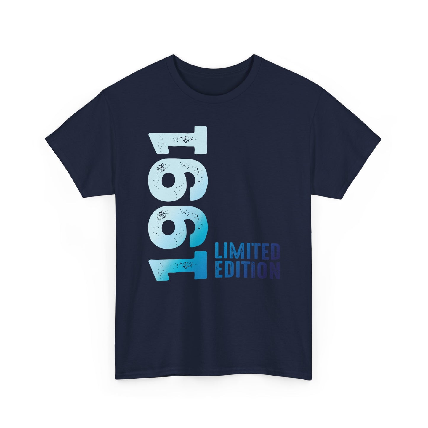 Limited Edition 1991 Geburtstag Hellblau T-Shirt