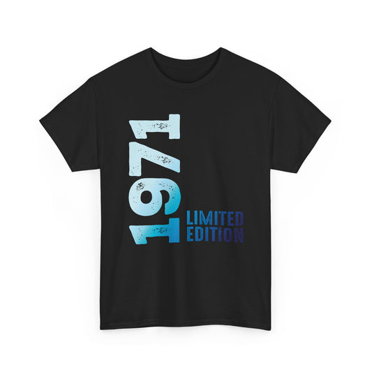 Limited Edition 1971 Geburtstag Hellblau T-Shirt
