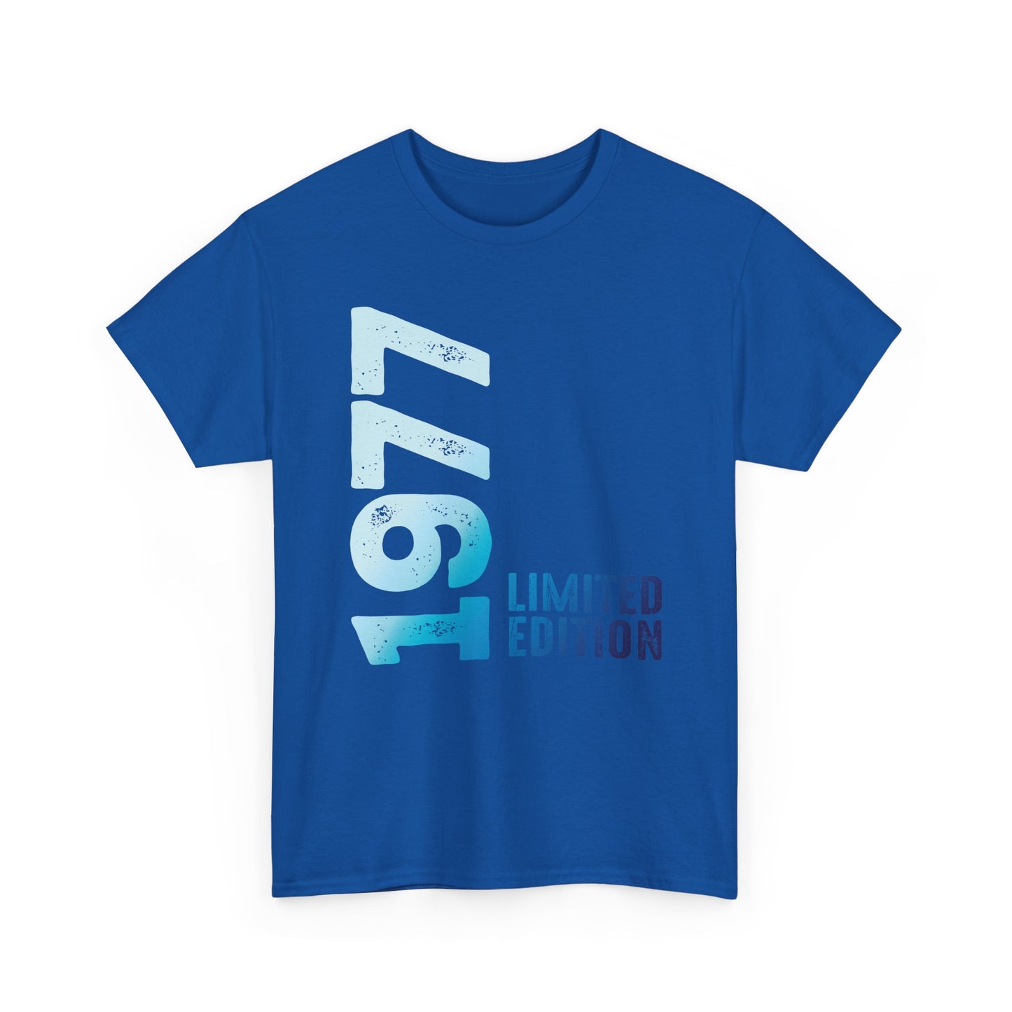 Limited Edition 1977 Geburtstag Hellblau T-Shirt
