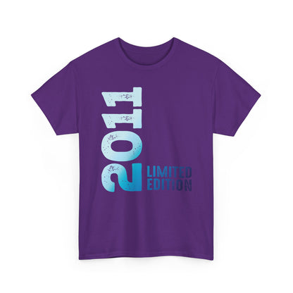 Limited Edition 2011 Geburtstag Hellblau T-Shirt