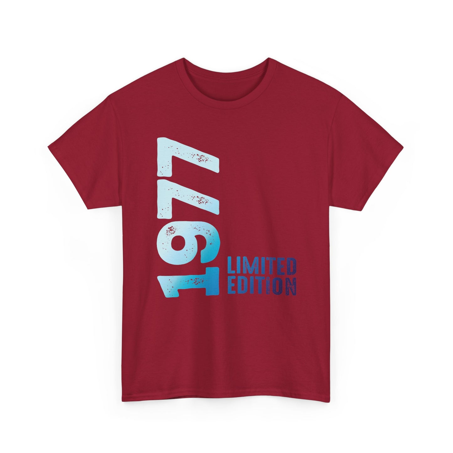 Limited Edition 1977 Geburtstag Hellblau T-Shirt