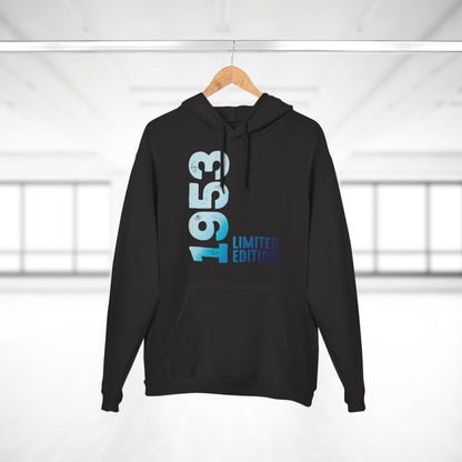 Limited Edition 1953 Geburtstag Hellblau Pullover Hoodie