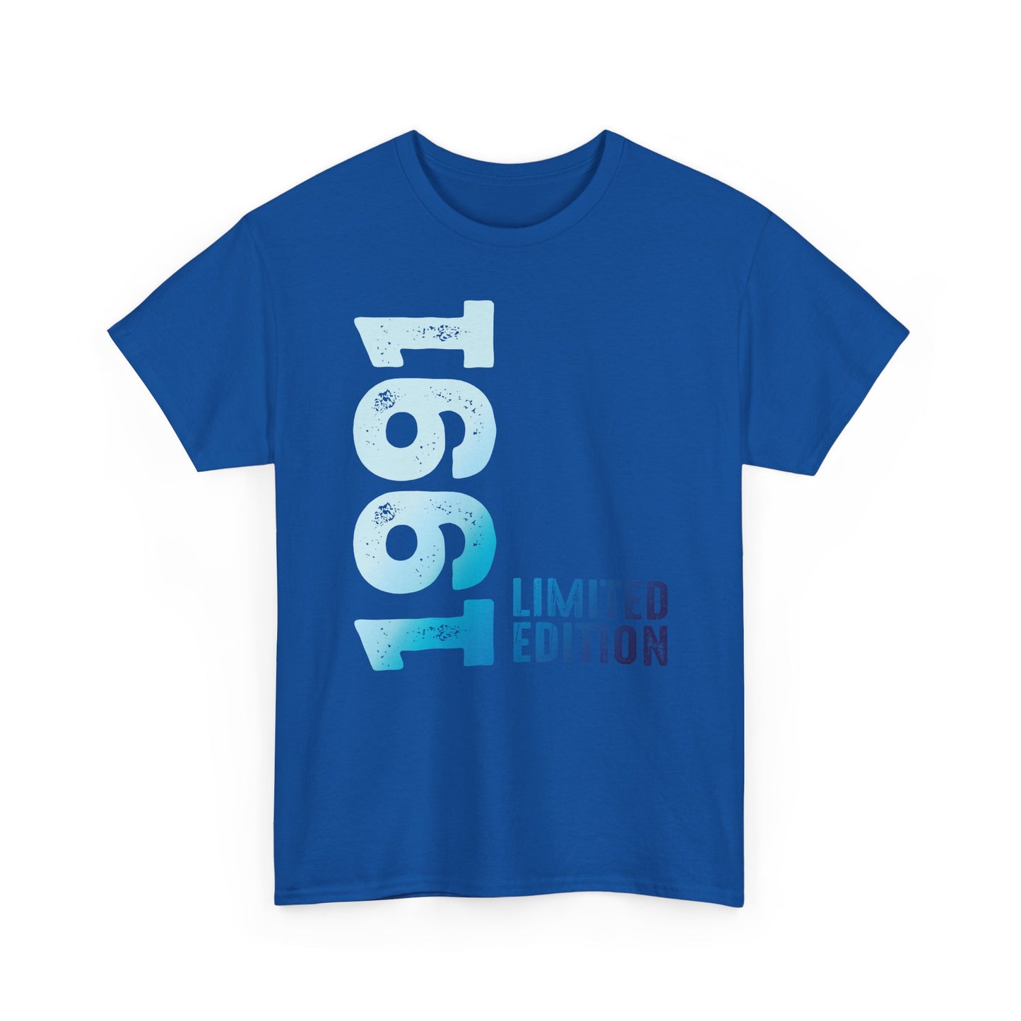 Limited Edition 1991 Geburtstag Hellblau T-Shirt