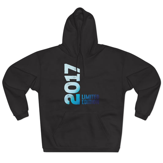 Limited Edition 2017 Geburtstag Hellblau Pullover Hoodie