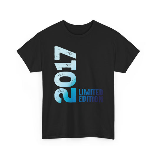Limited Edition 2017 Geburtstag Hellblau T-Shirt