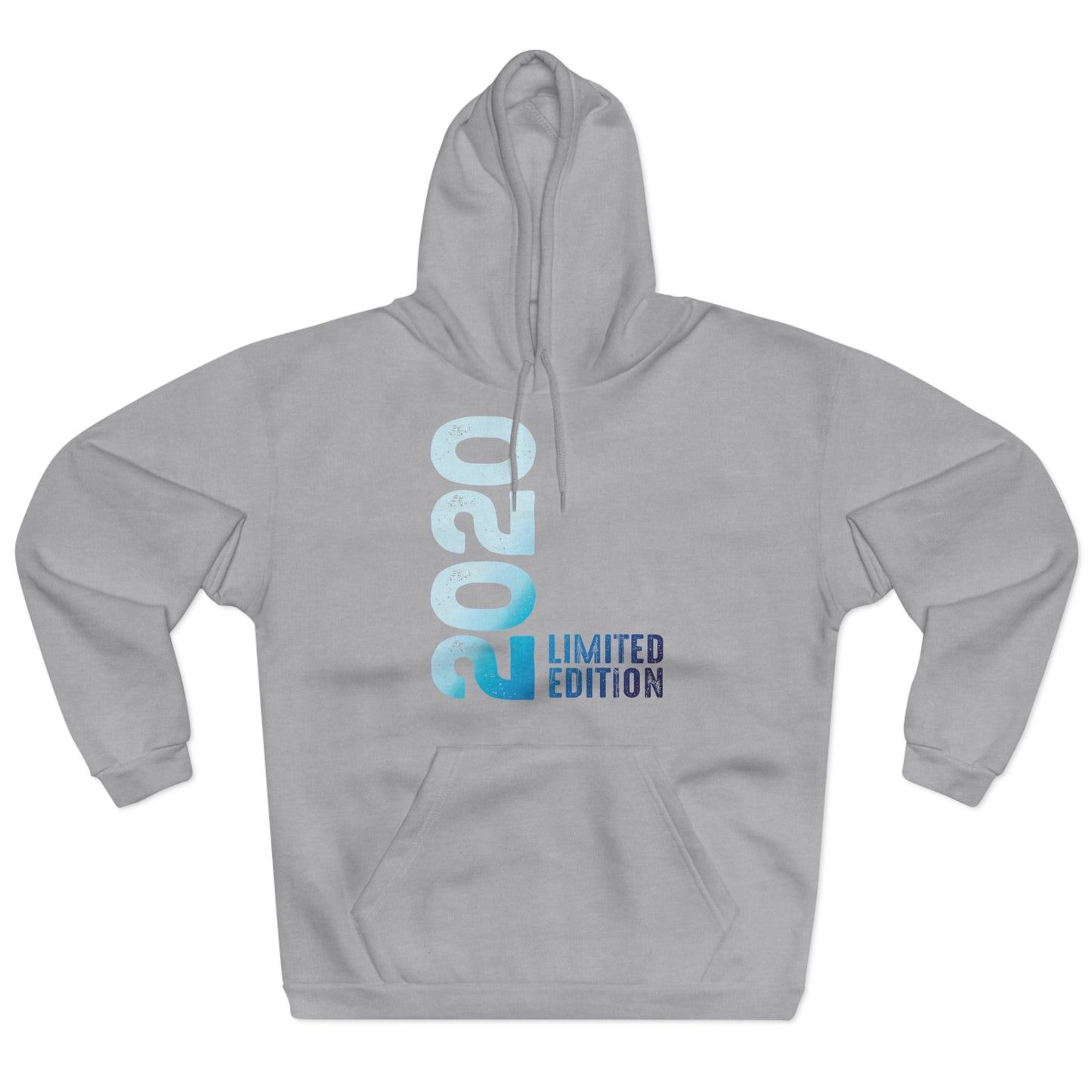 Limited Edition 2020 Geburtstag Hellblau Pullover Hoodie
