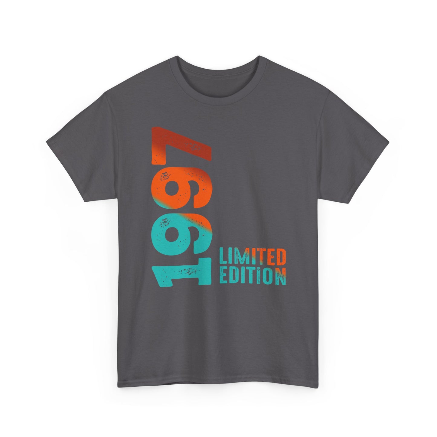 Limited Edition 1997 Geburtstag Orange-Blau T-Shirt