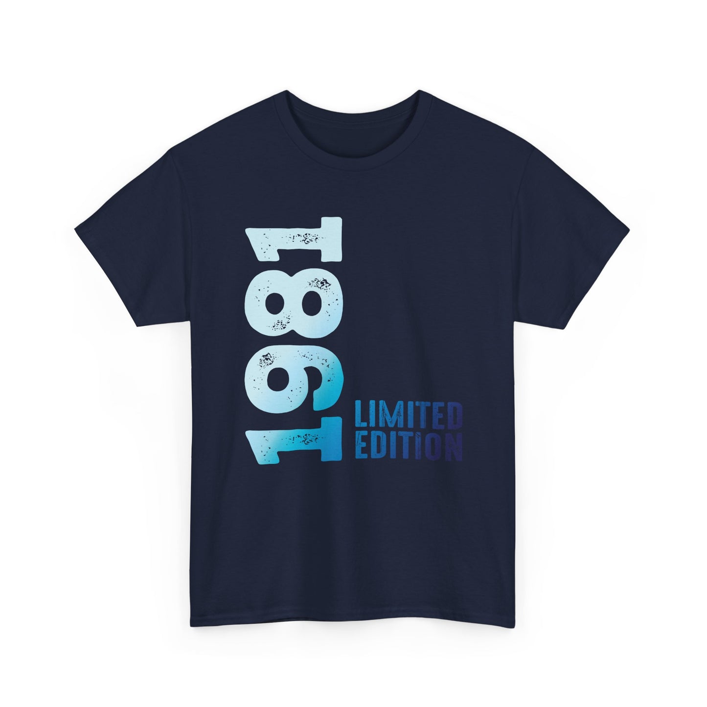 Limited Edition 1981 Geburtstag Hellblau T-Shirt